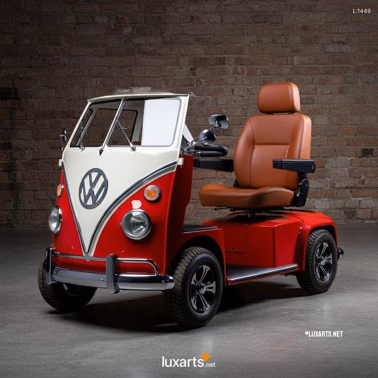 Are VW hippy van mobility scooters safe for seniors?