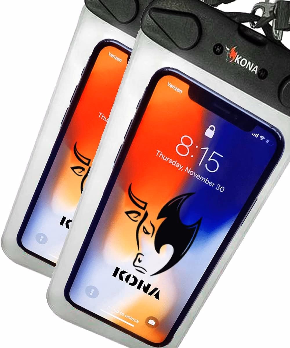 Can you swim with a waterproof phone pouch?