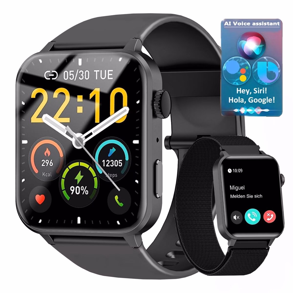 What is the best waterproof smartwatch for iPhone users?