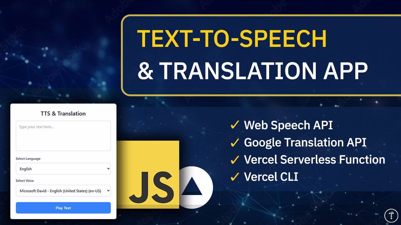 What is JavaScript Web Speech API?