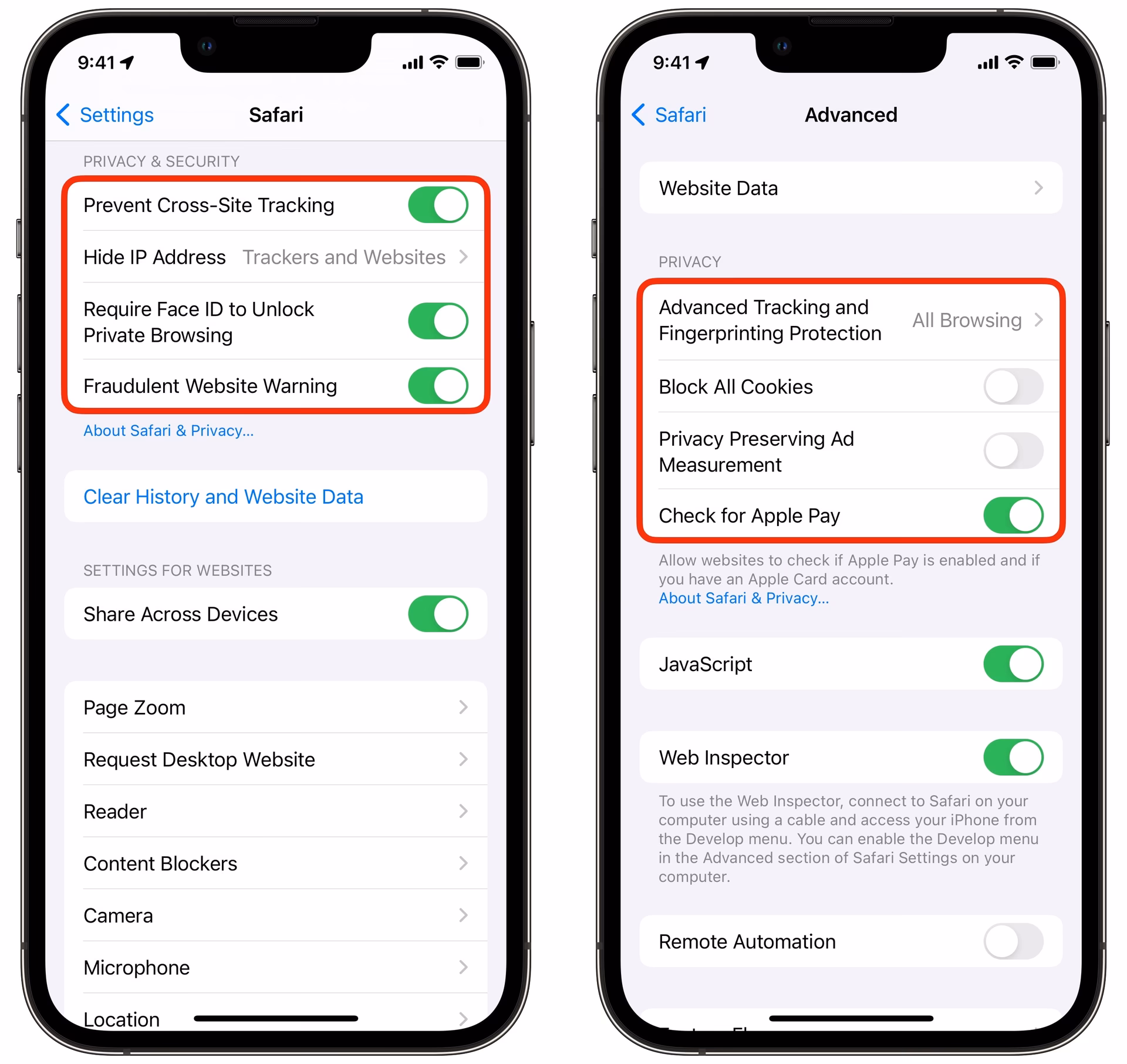 How to turn off app tracking on iPhone?