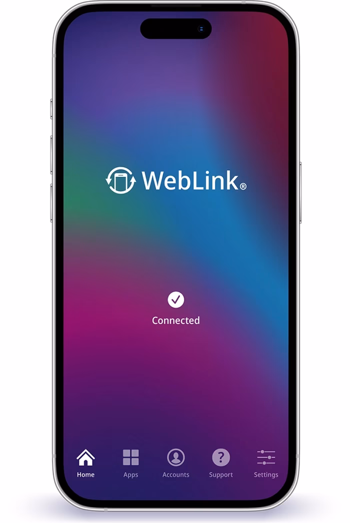 How does the weblink host app work?