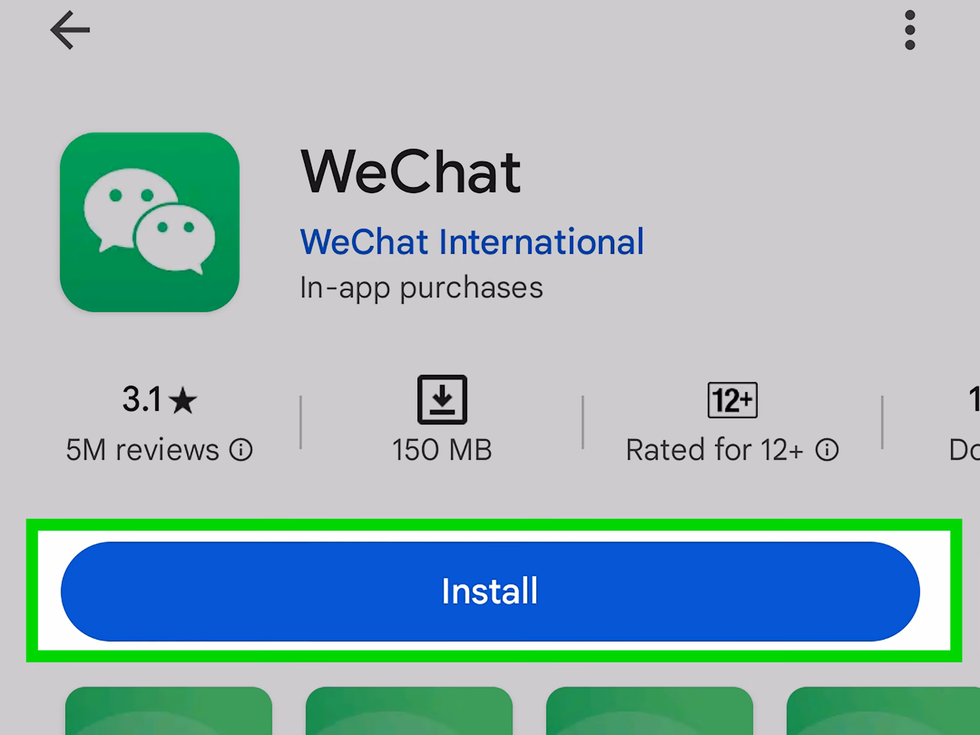 Is WeChat a messaging app?