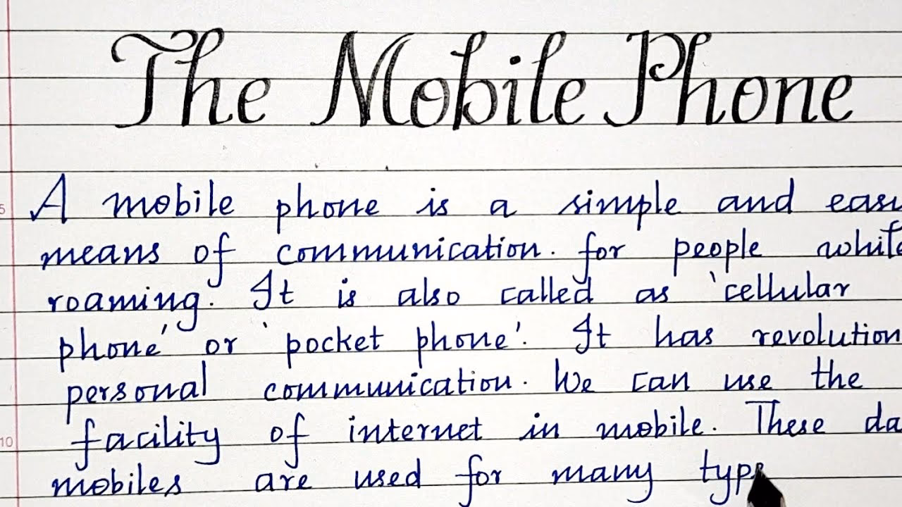 Why do we need mobile phones?