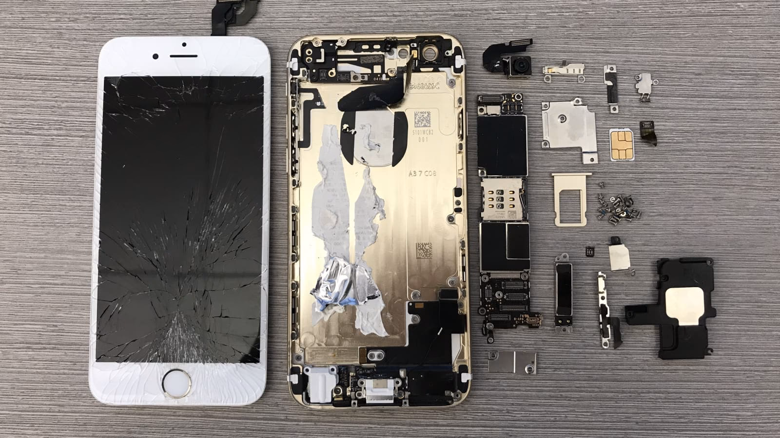 Is iPhone made of plastic?