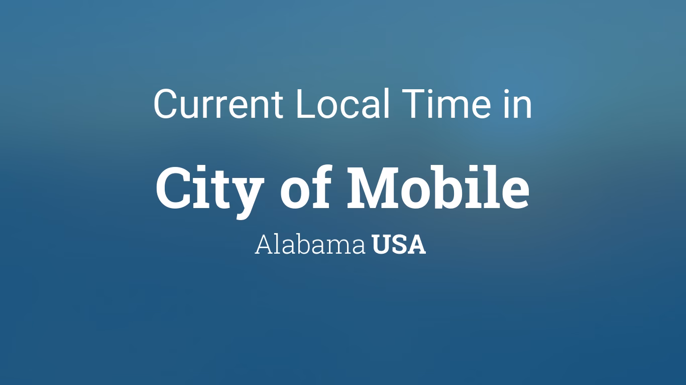 Does Mobile Alabama use daylight saving time?