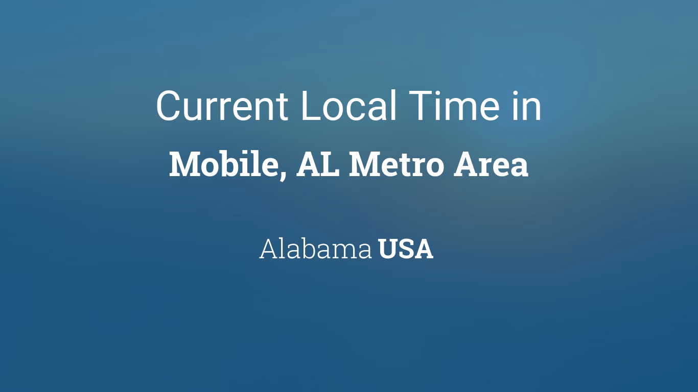 What is the temperature in Mobile Alabama?