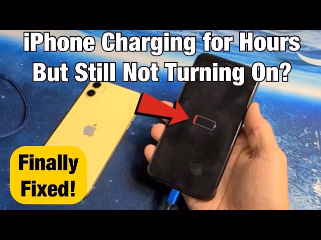 How to fix iPhone XS not turning on?