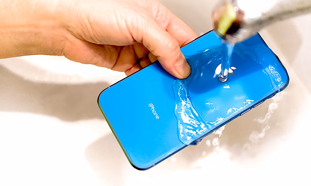 What should I do if I Drop my iPhone in water?