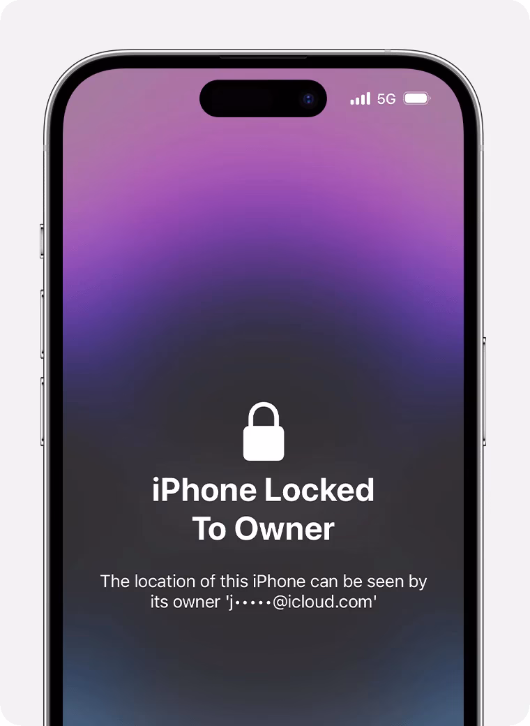 How do I access my camera if my iPhone is locked?
