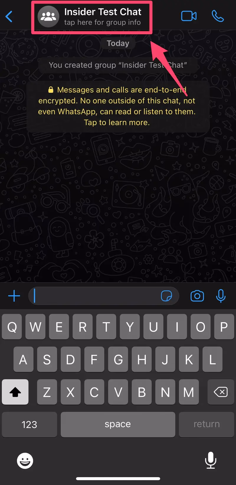 How to choose a WhatsApp background?
