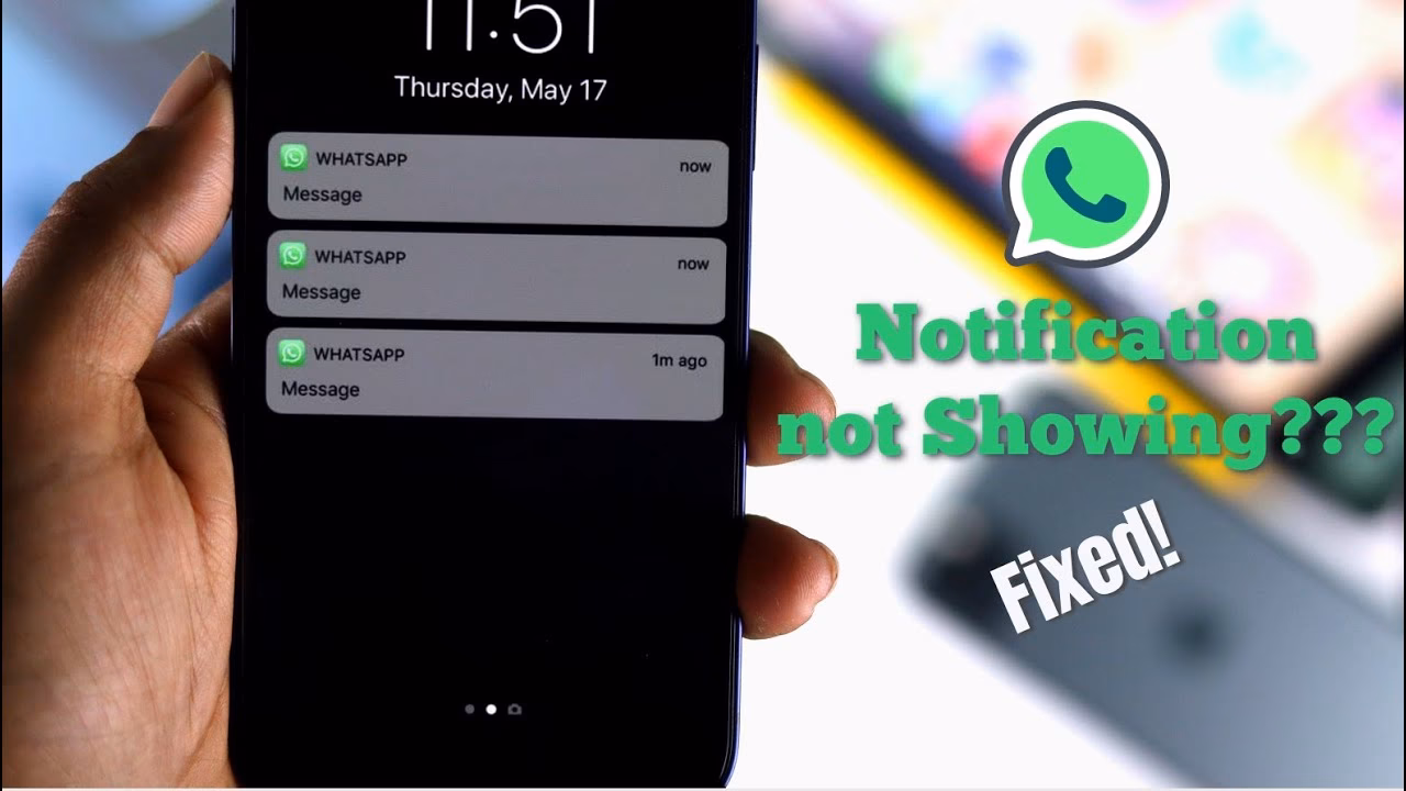 How to fix WhatsApp notification issue on iPhone?