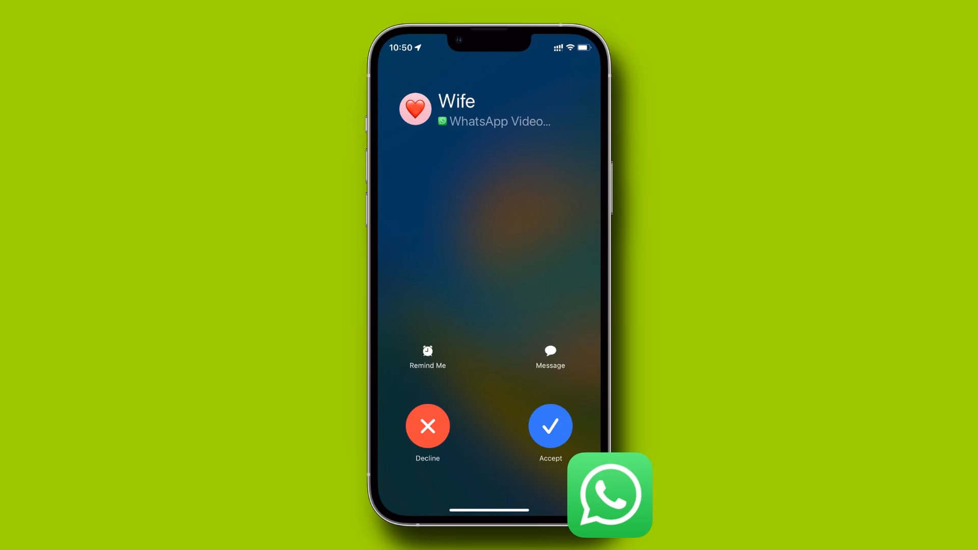 How does WhatsApp work on iPhone?