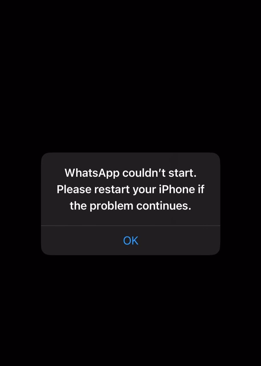 Why is WhatsApp not working after iOS 18 update?