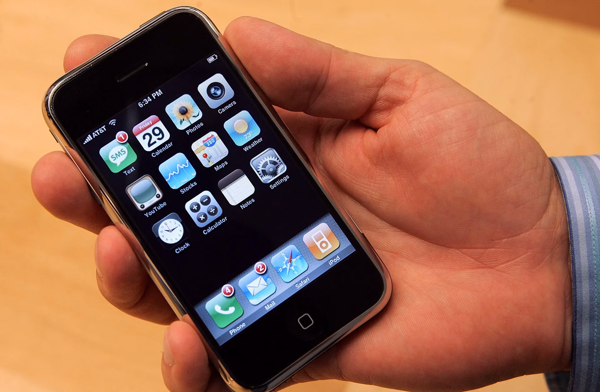 When was the first iPhone invented?