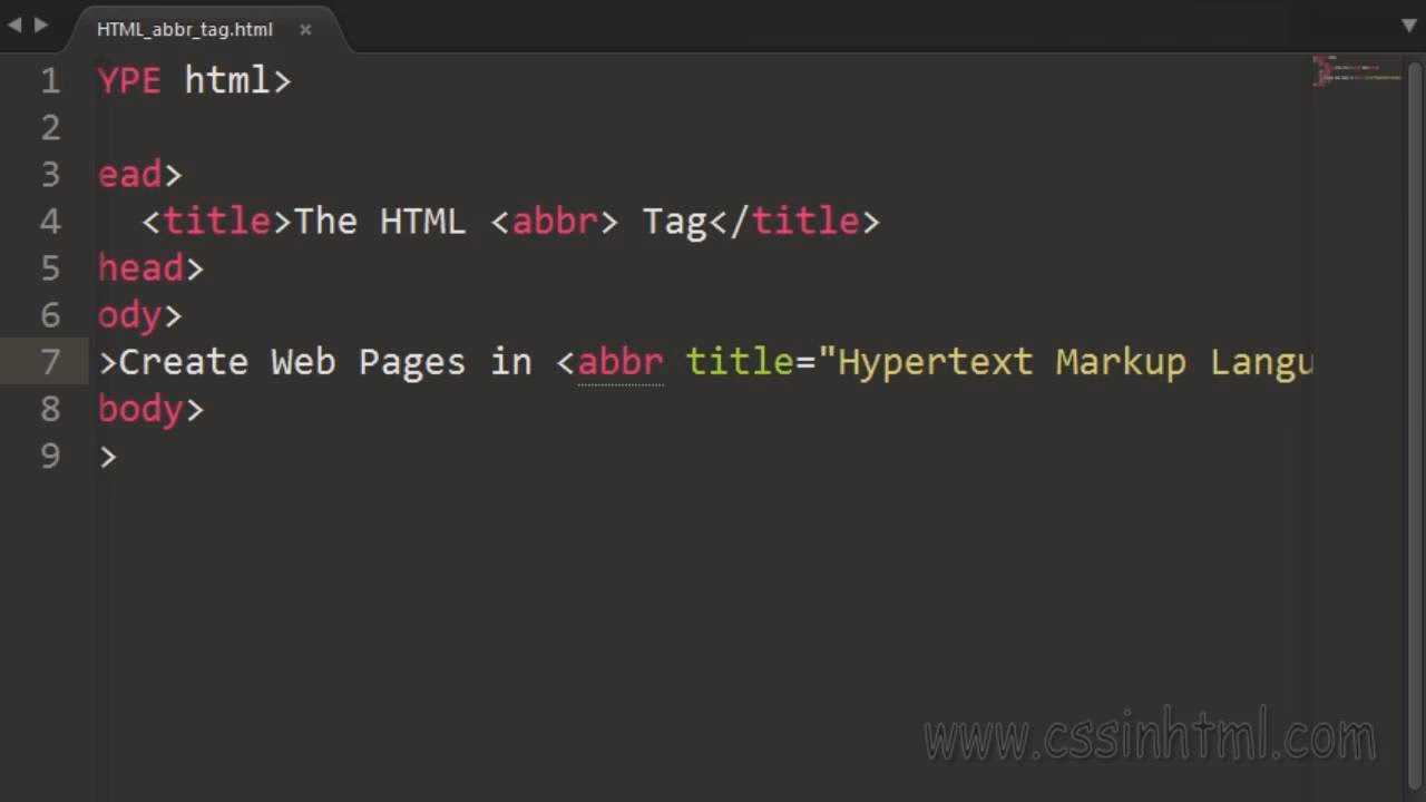 Why does abbr> not work on desktop devices?