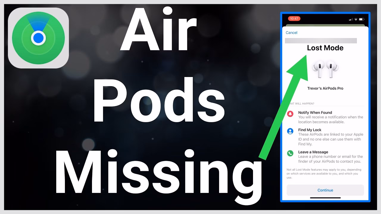 How do I check if my AirPods have Find My?