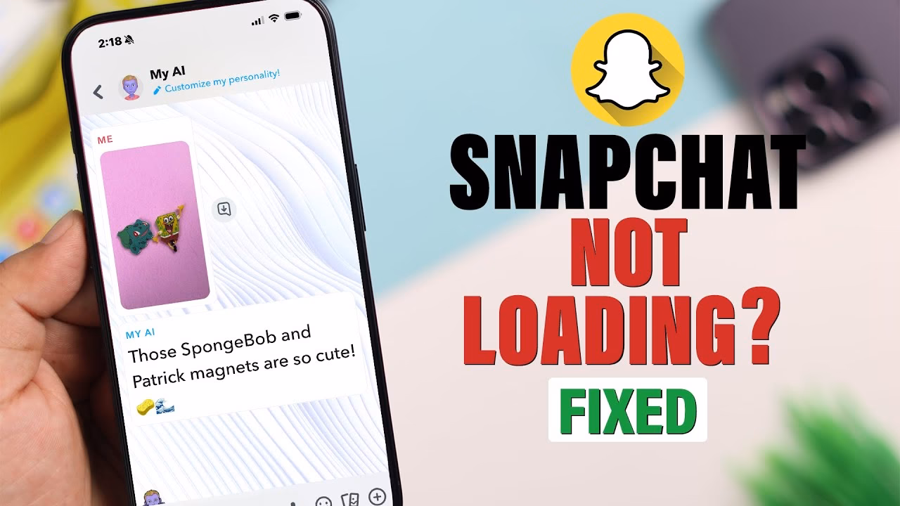 What if Snapchat won't load if I restart my phone?