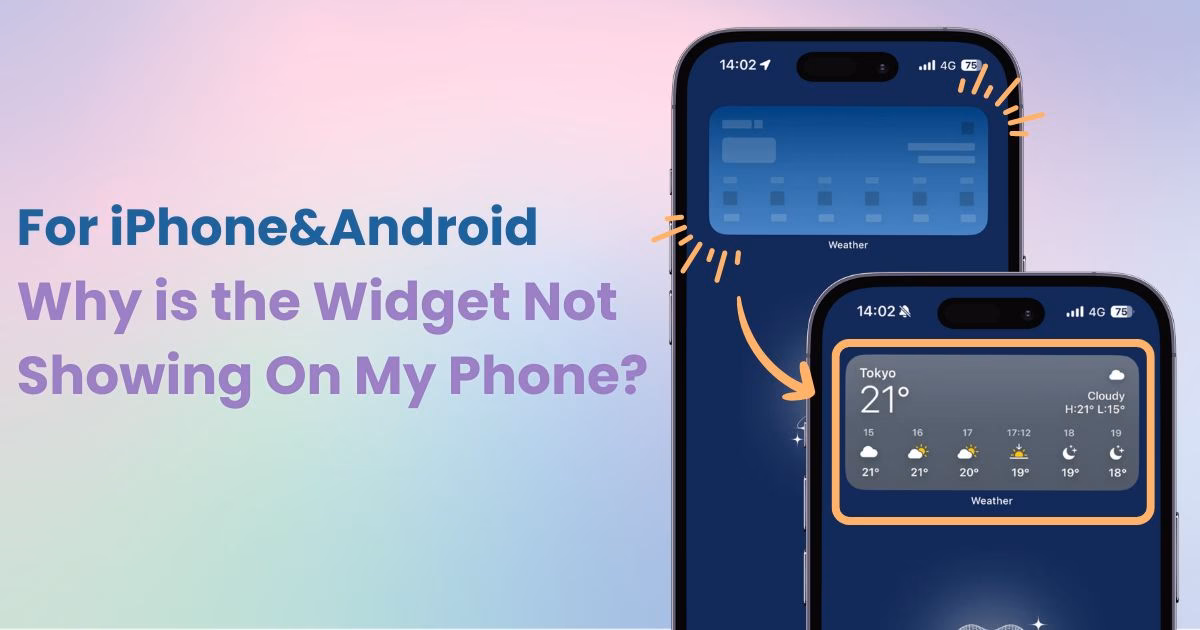 Why am I not seeing home screen widgets on iOS 15?