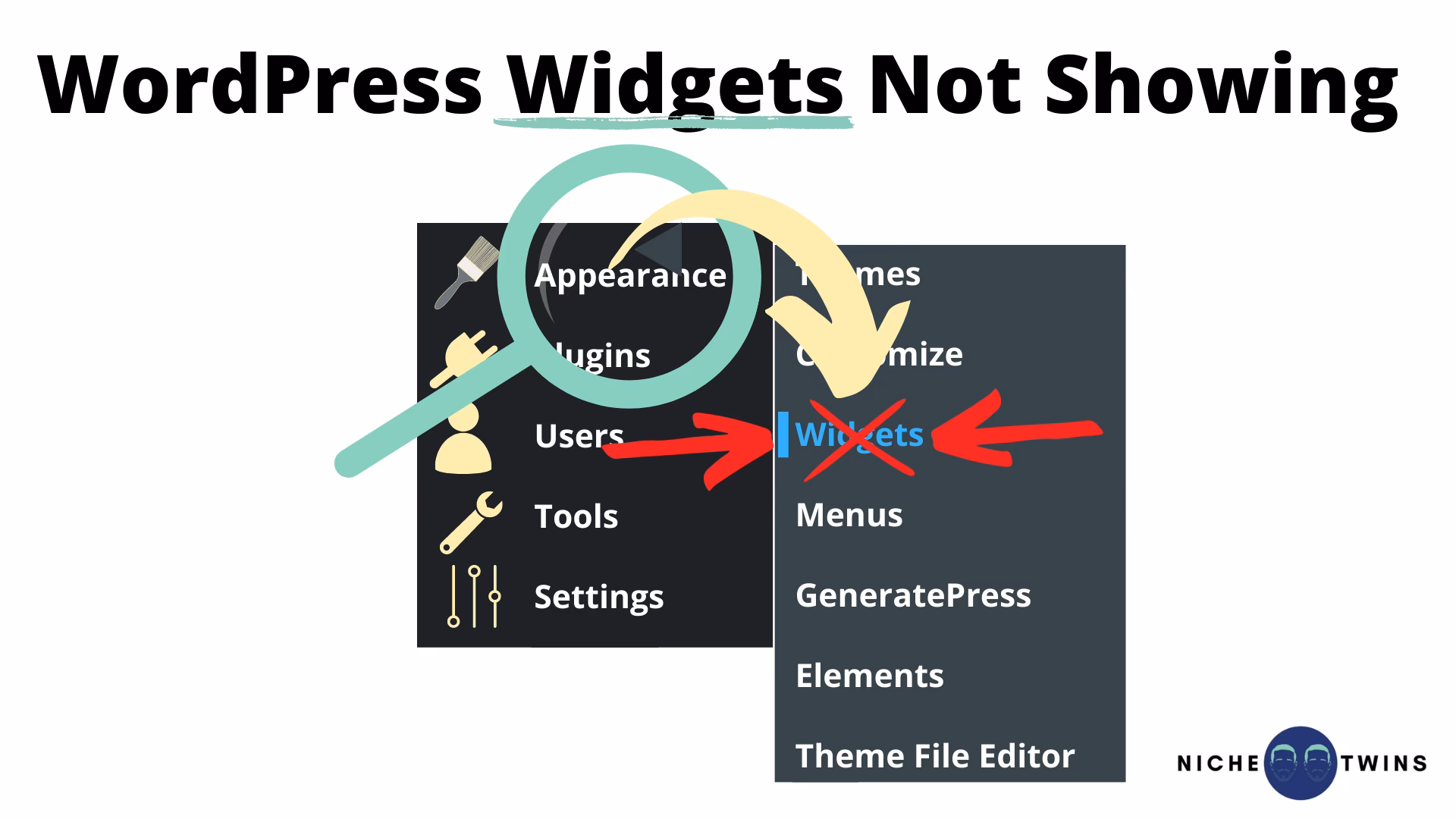 How to fix WordPress widgets not showing?