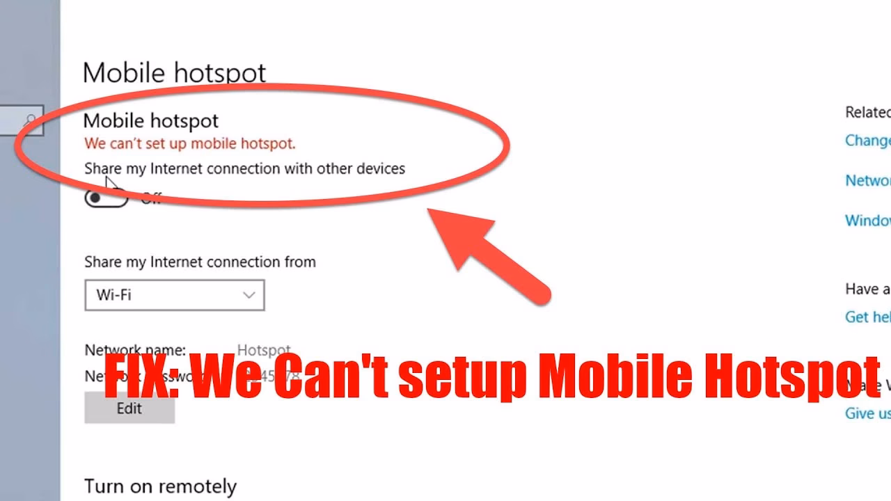 Does Windows 10 have a mobile hotspot?