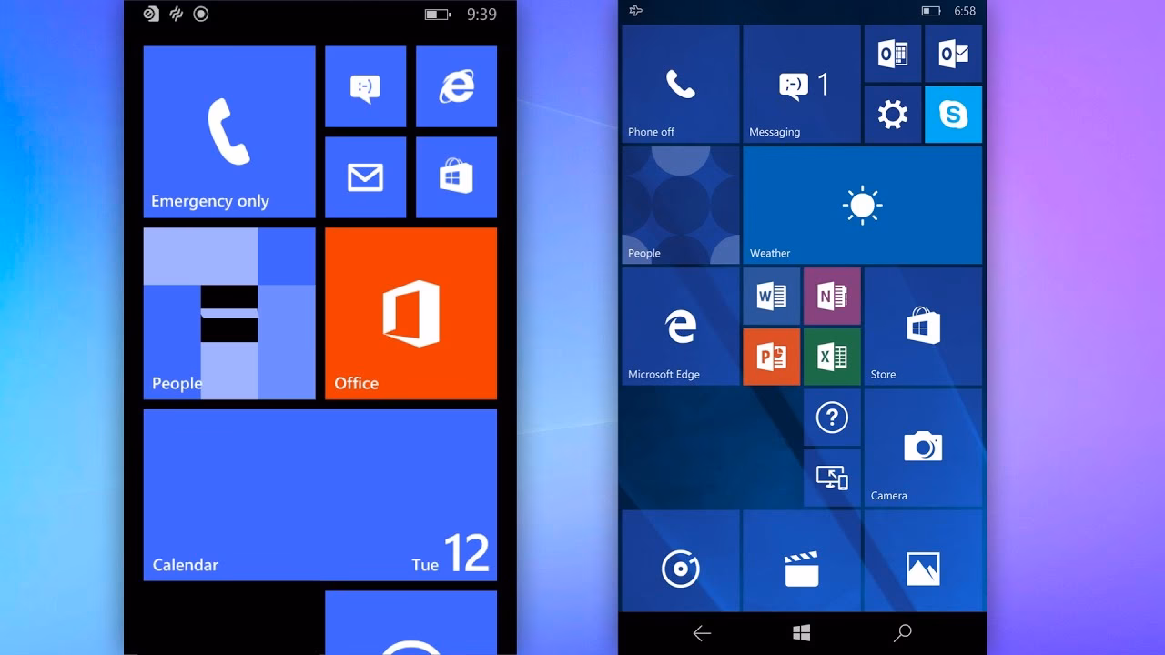 Does Windows 10 look like Windows Phone 8.1?