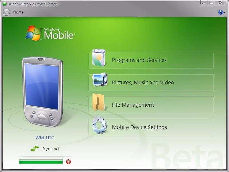 How do I uninstall Windows Mobile Device Center (WMDC)?