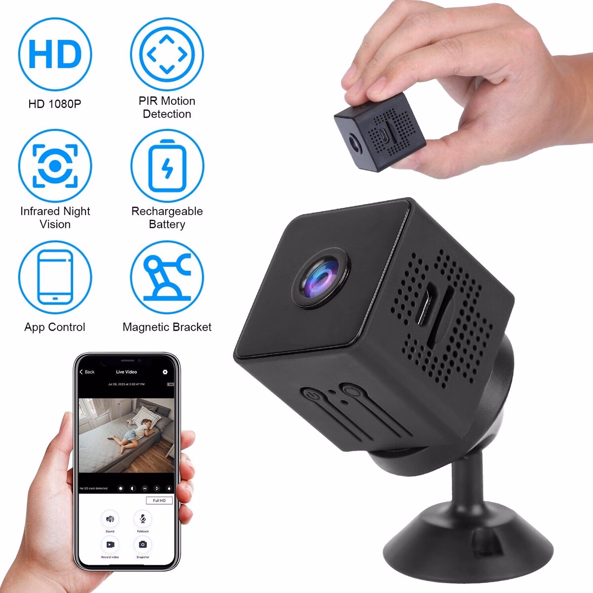 How much does the smallest WiFi hidden camera cost?