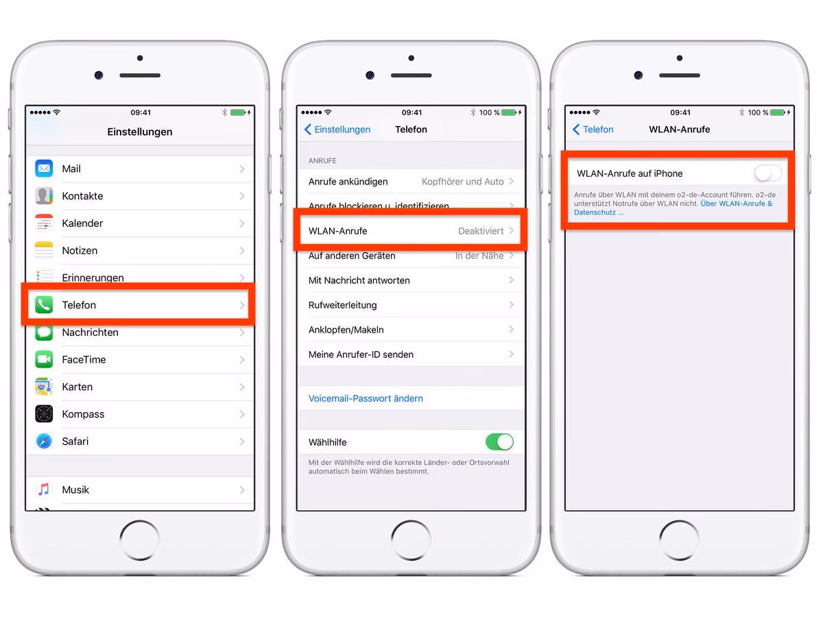 Wie aktiviere ich den WLAN-Anruf auf meinem iPhone?