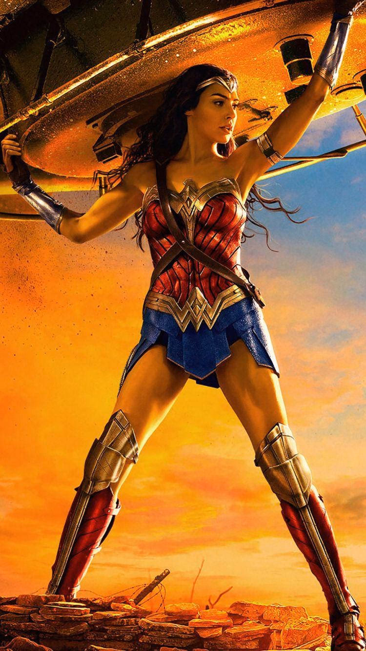 How many Wonder Woman mobile wallpapers are there?