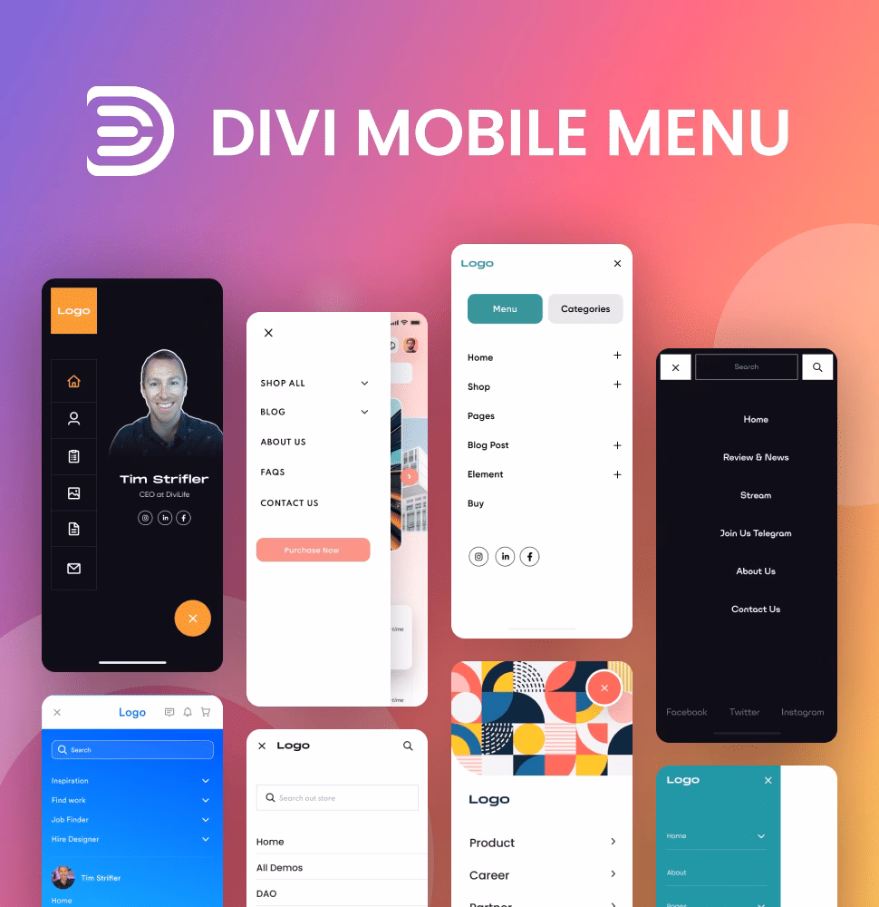 How to install Divi collapsible menu plugin?