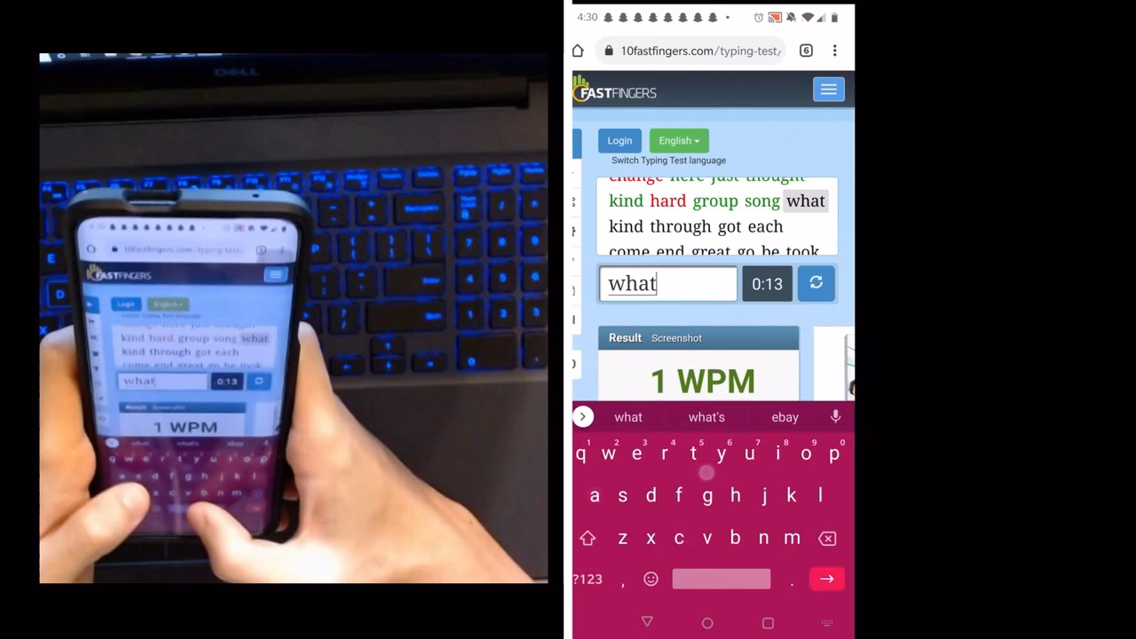 How is wpm calculated?