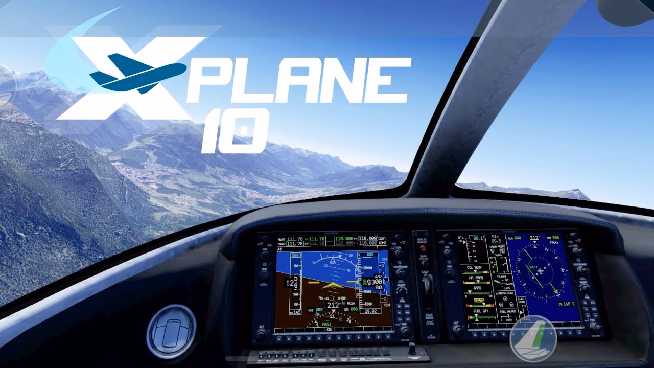 Does X-Plane mobile offer global airports and scenery?