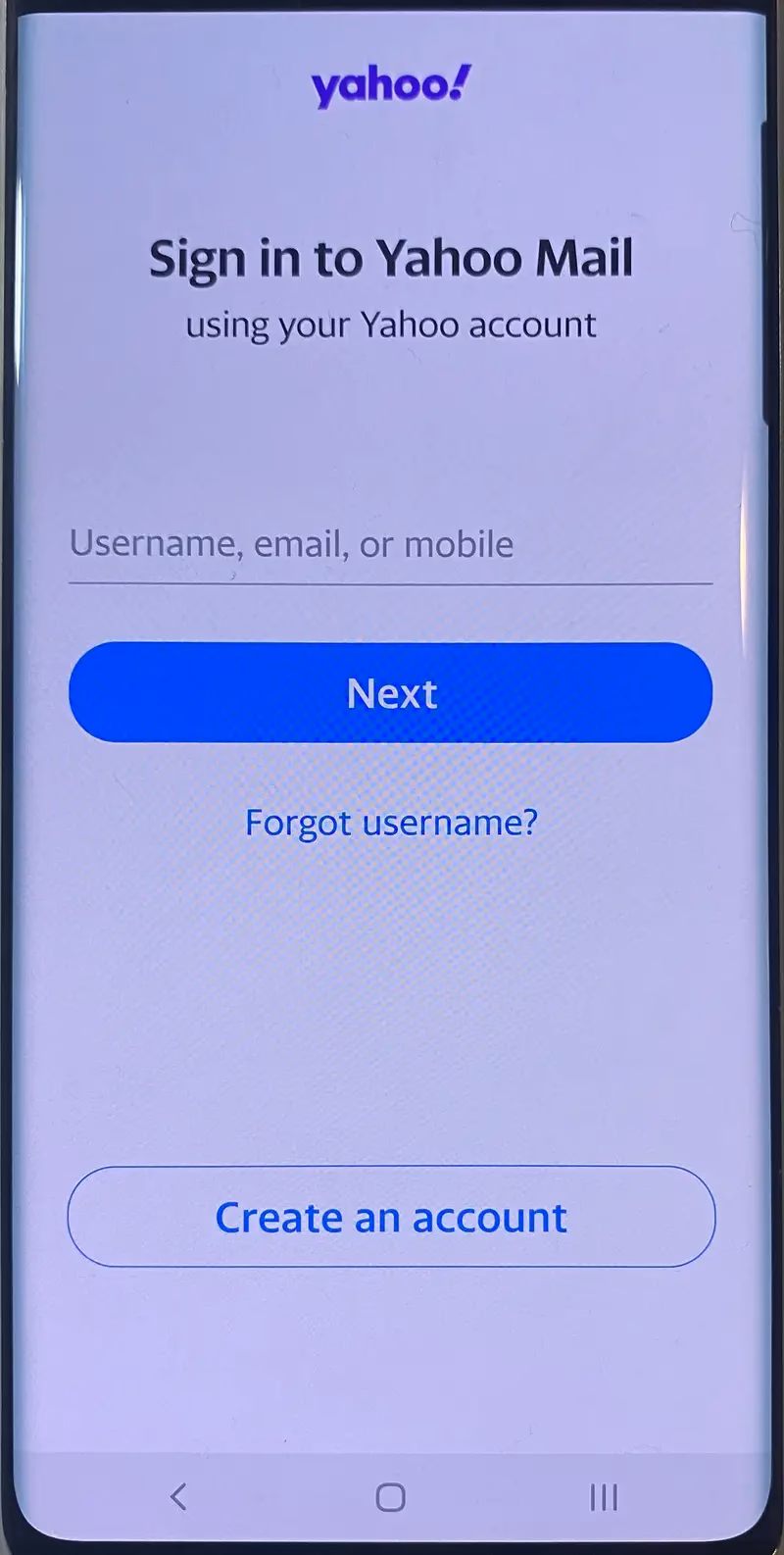 What is Yahoo Mail app?