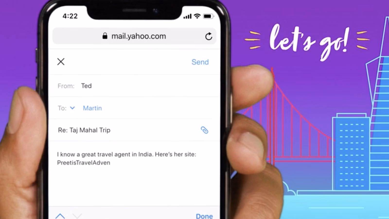 How do I get Yahoo Mail in a desktop or mobile app?