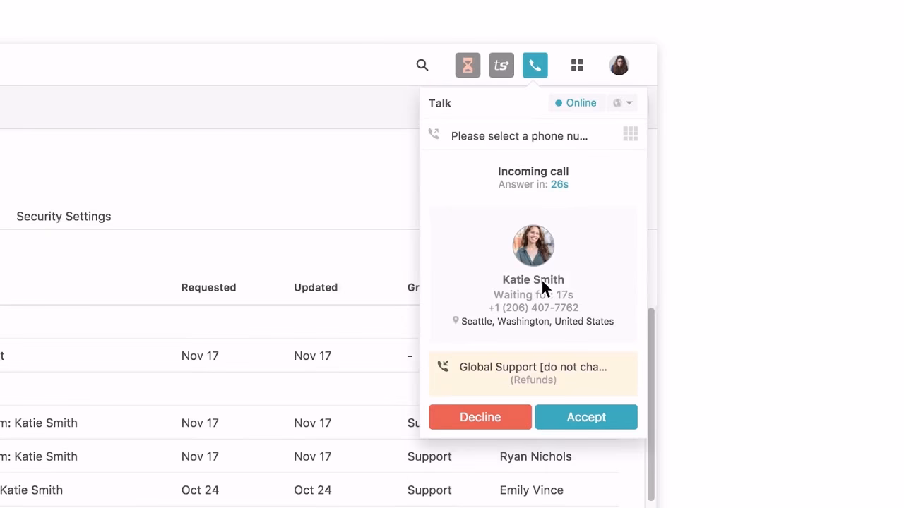 What are the requirements for Zendesk talk SDK?