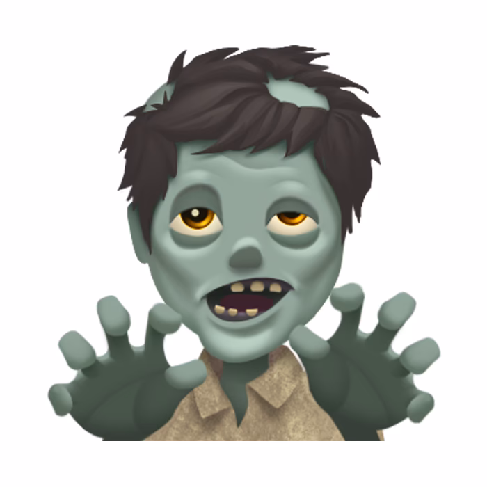 What is zombie emoji?