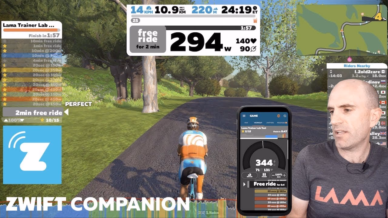 How does Zwift Mobile Link work?
